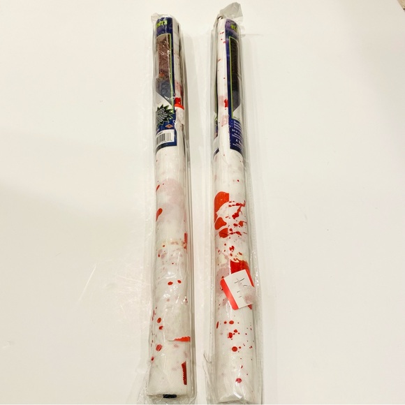 HALLOWEEN Bloody Footprint Indoor/Outdoor Runner with Double Sided Tape 24”x10ft - Picture 9 of 13